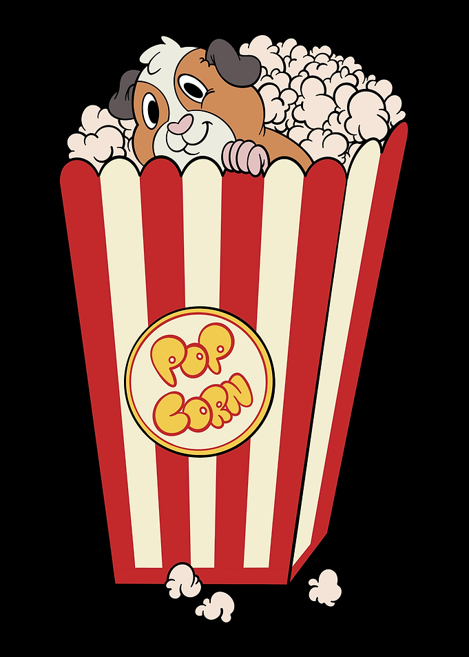 Guinea Pig Pocorn Bag
