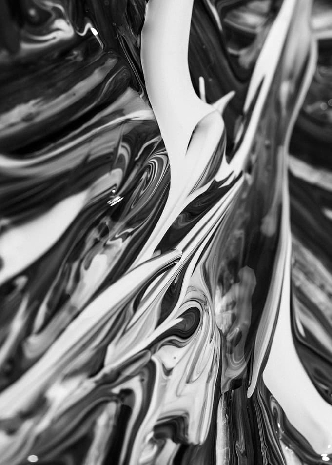 Abstract Black and White