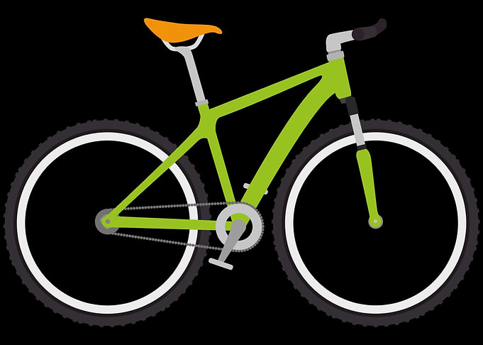 Bicycle mountain bike road