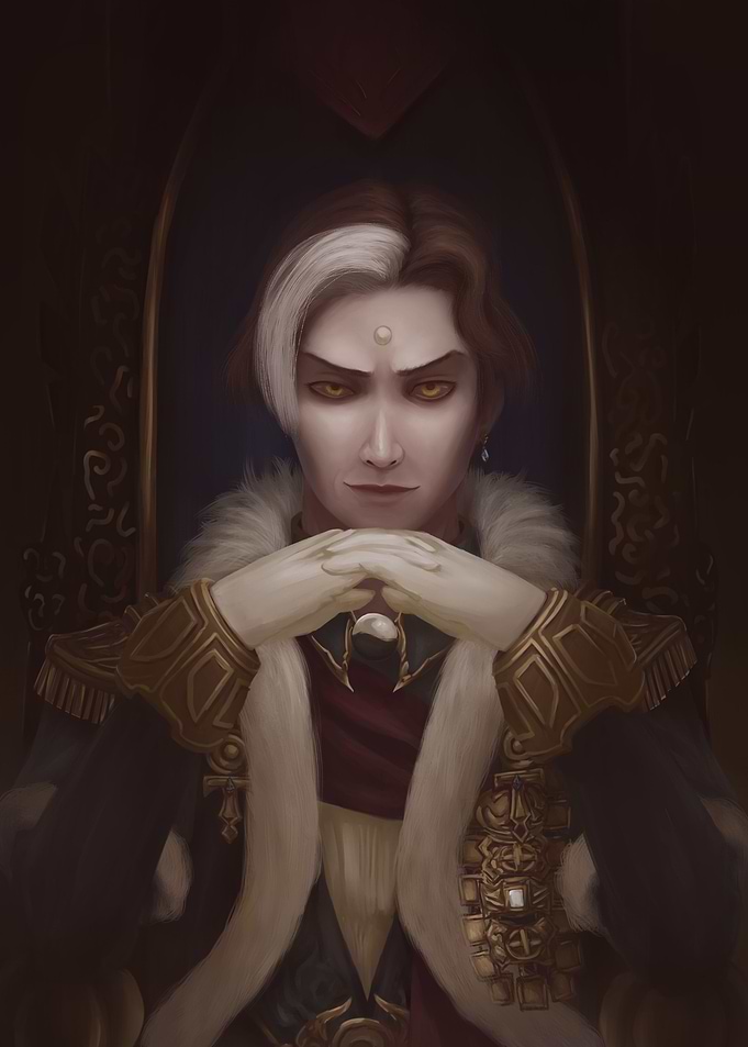 FFXIV Fanart Emet Selch