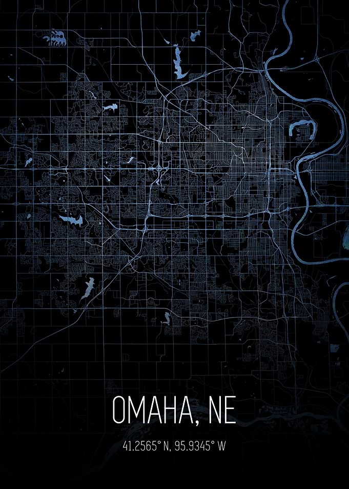 Omaha City Map