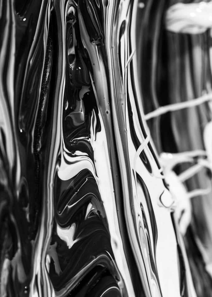 Abstract Black and White