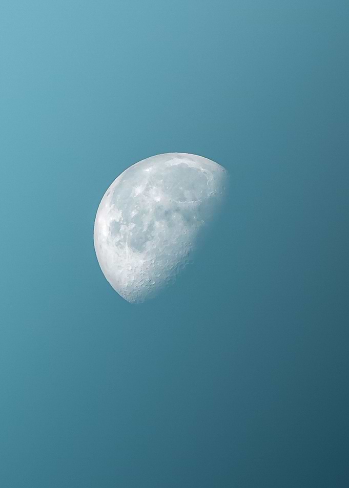 Brilliant moon