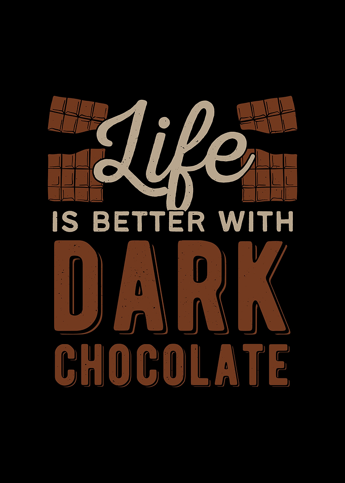 Funny Dark Chocolate