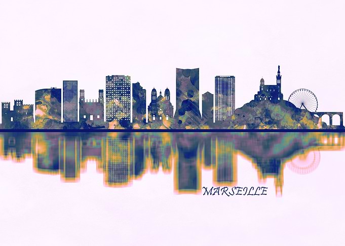 Marseille Skyline