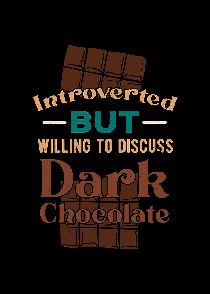 Funny Dark Chocolate