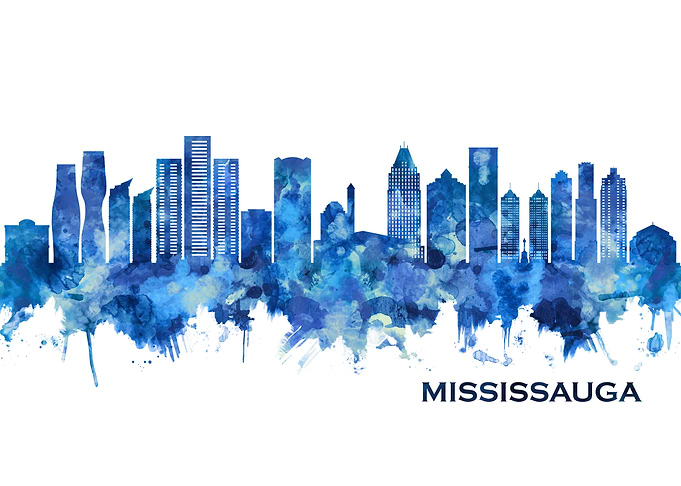 Mississauga Canada Skyline