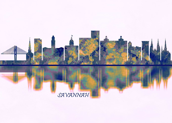 Savannah USA Skyline
