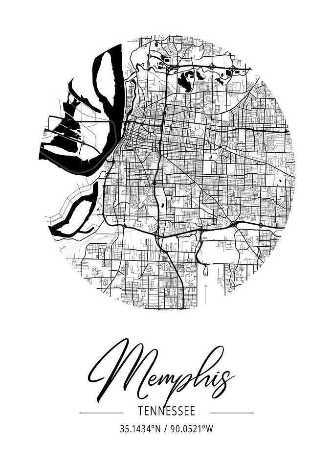Memphis City Map