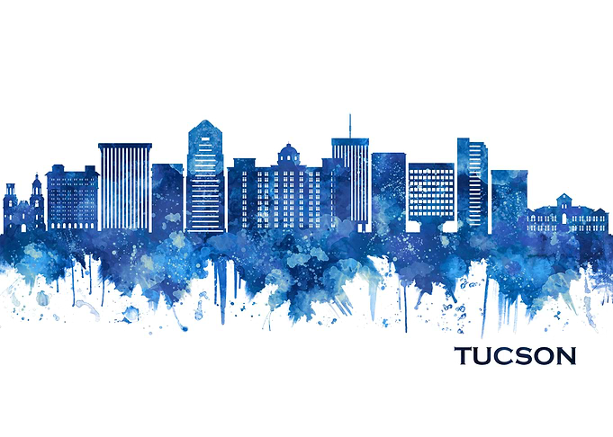 Tucson Arizona Skyline