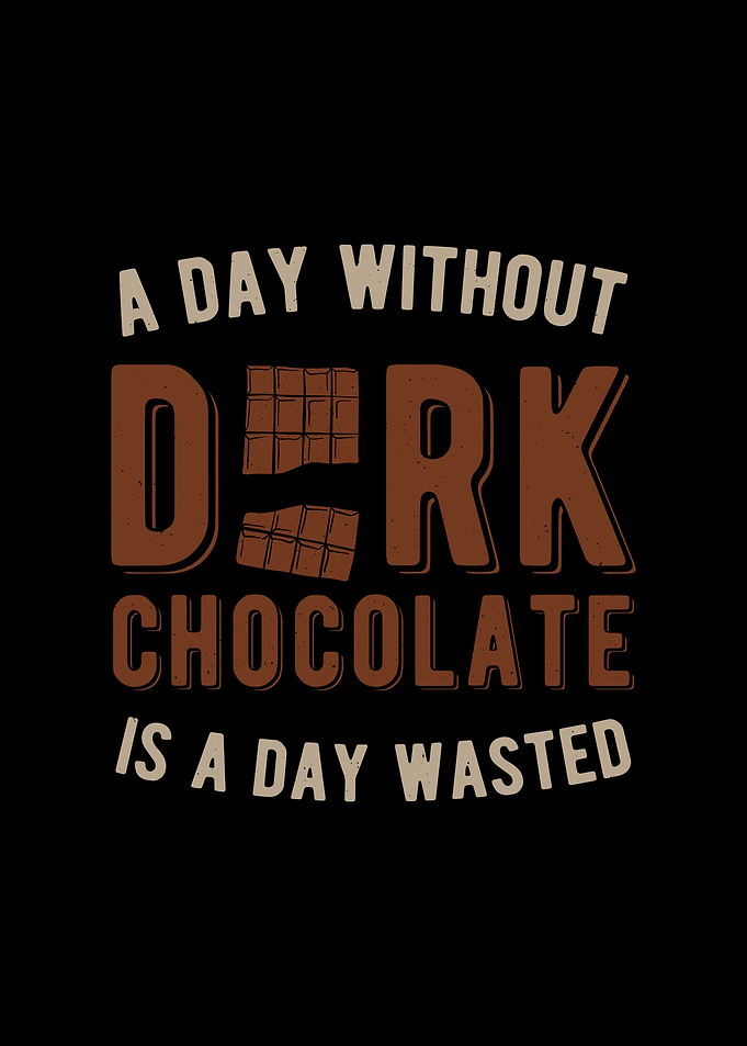 Funny Dark Chocolate