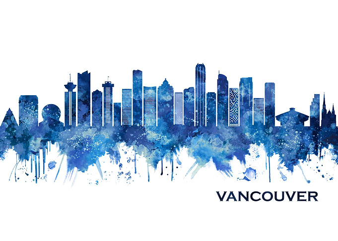 Vancouver Canada Skyline