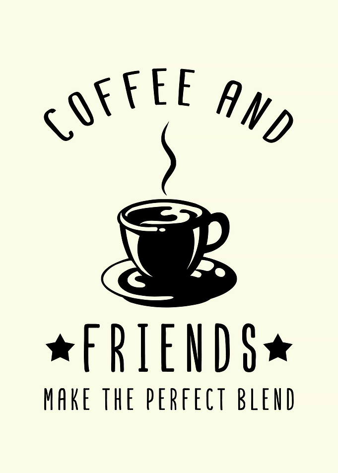 Coffee And Friends Artwork