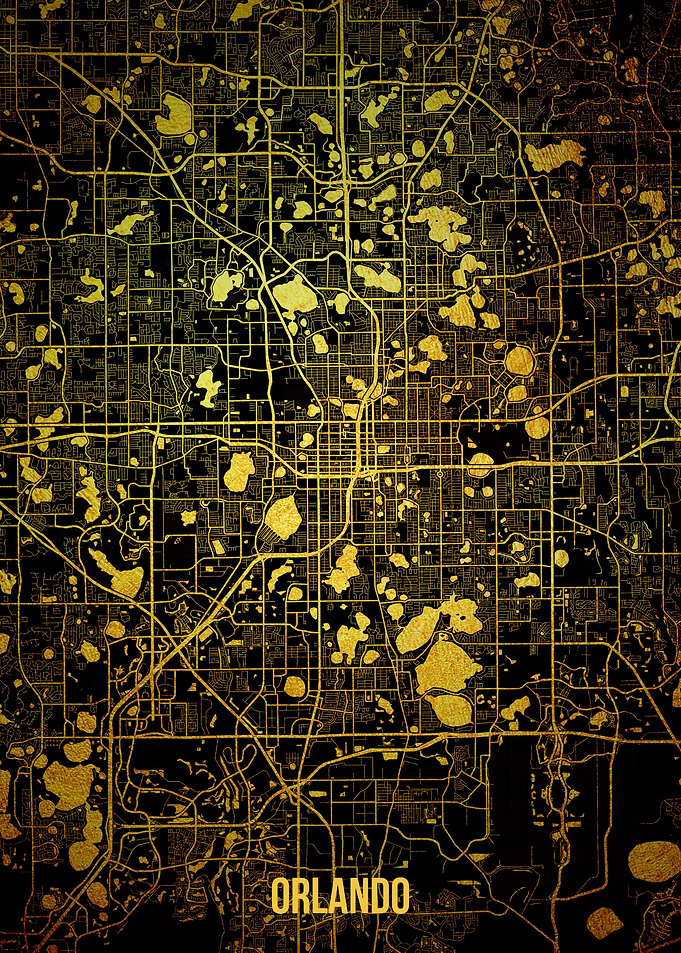 Orlando gold map