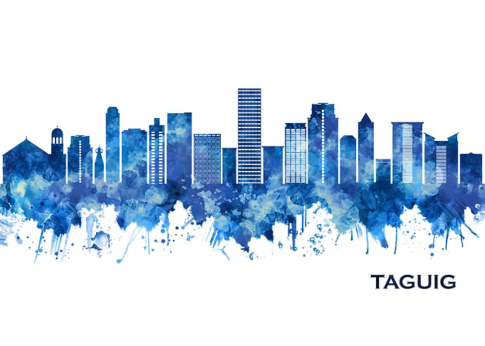 Taguig Philippines Skyline