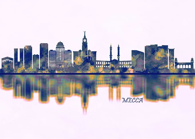 Mecca Skyline