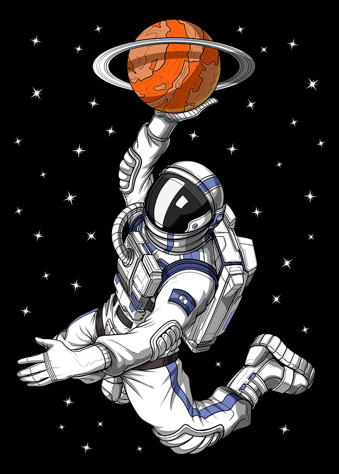 Astronaut Basketball