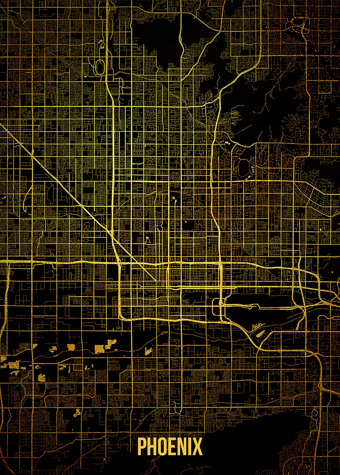 Phoenix gold map