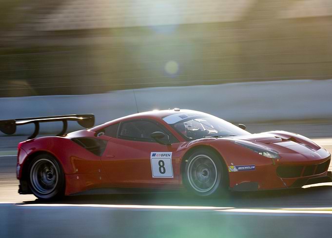 Ferrari Sunset