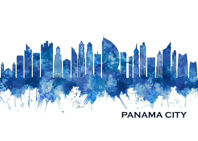 Panama City Panama Skyline