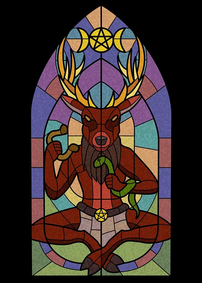 Horned God Pan Cernunnos