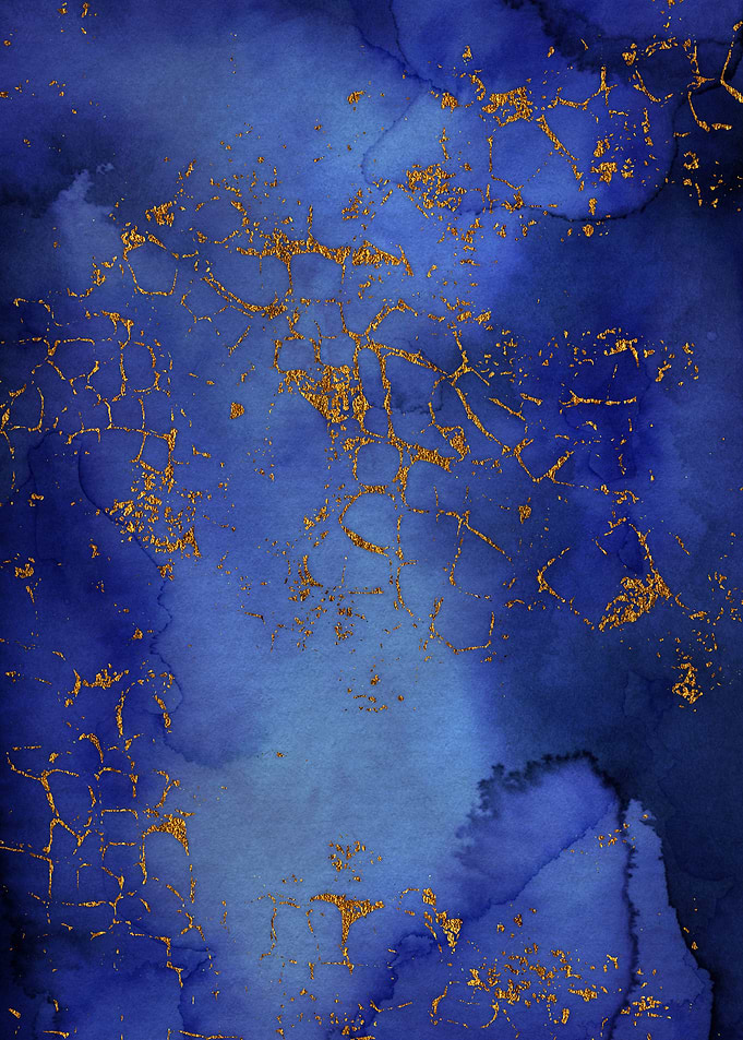 Blue Gold Texture 21