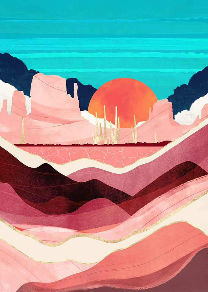 Sunset Desert
