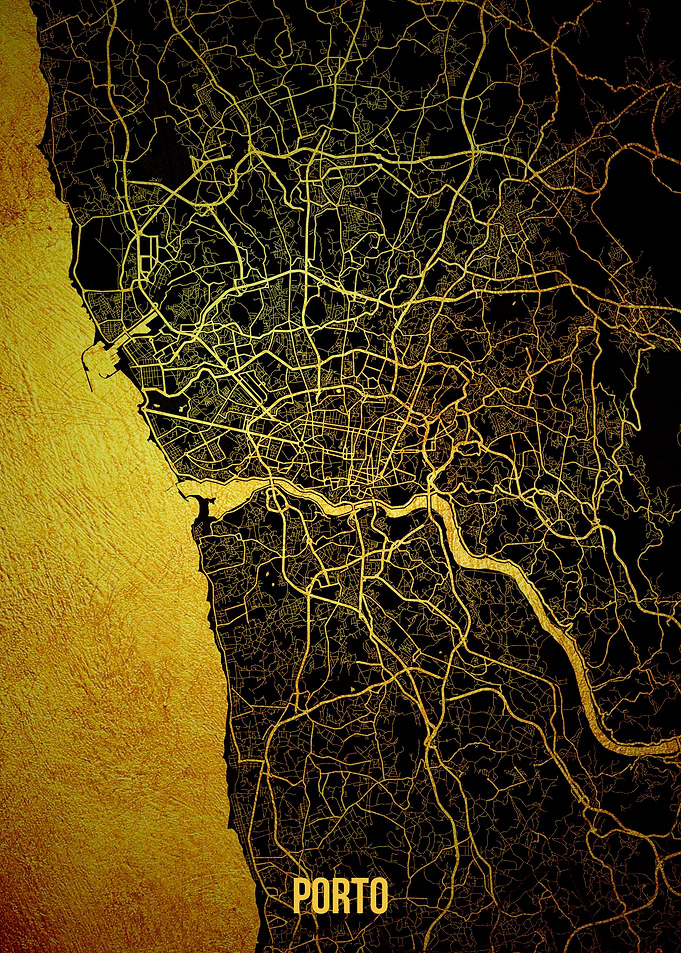 Porto gold map