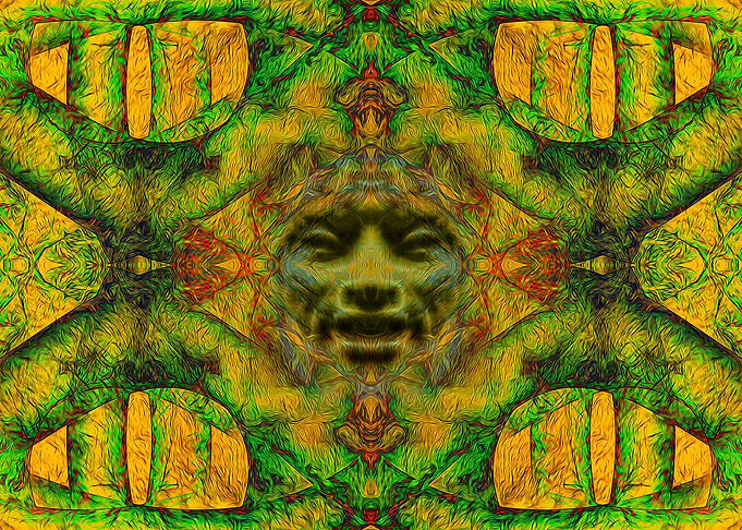 Surreal portrait