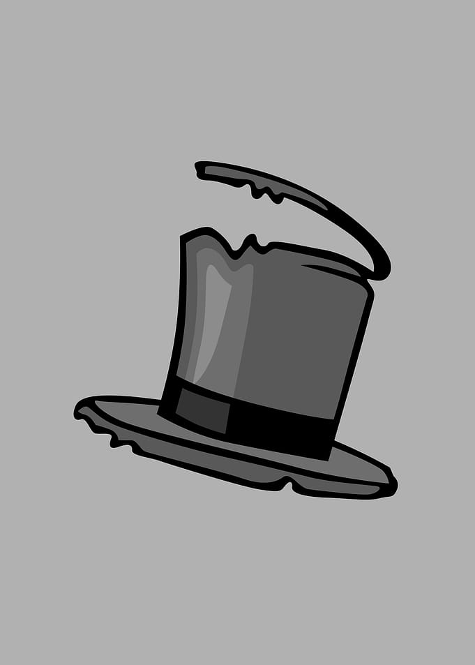 the hat is broken