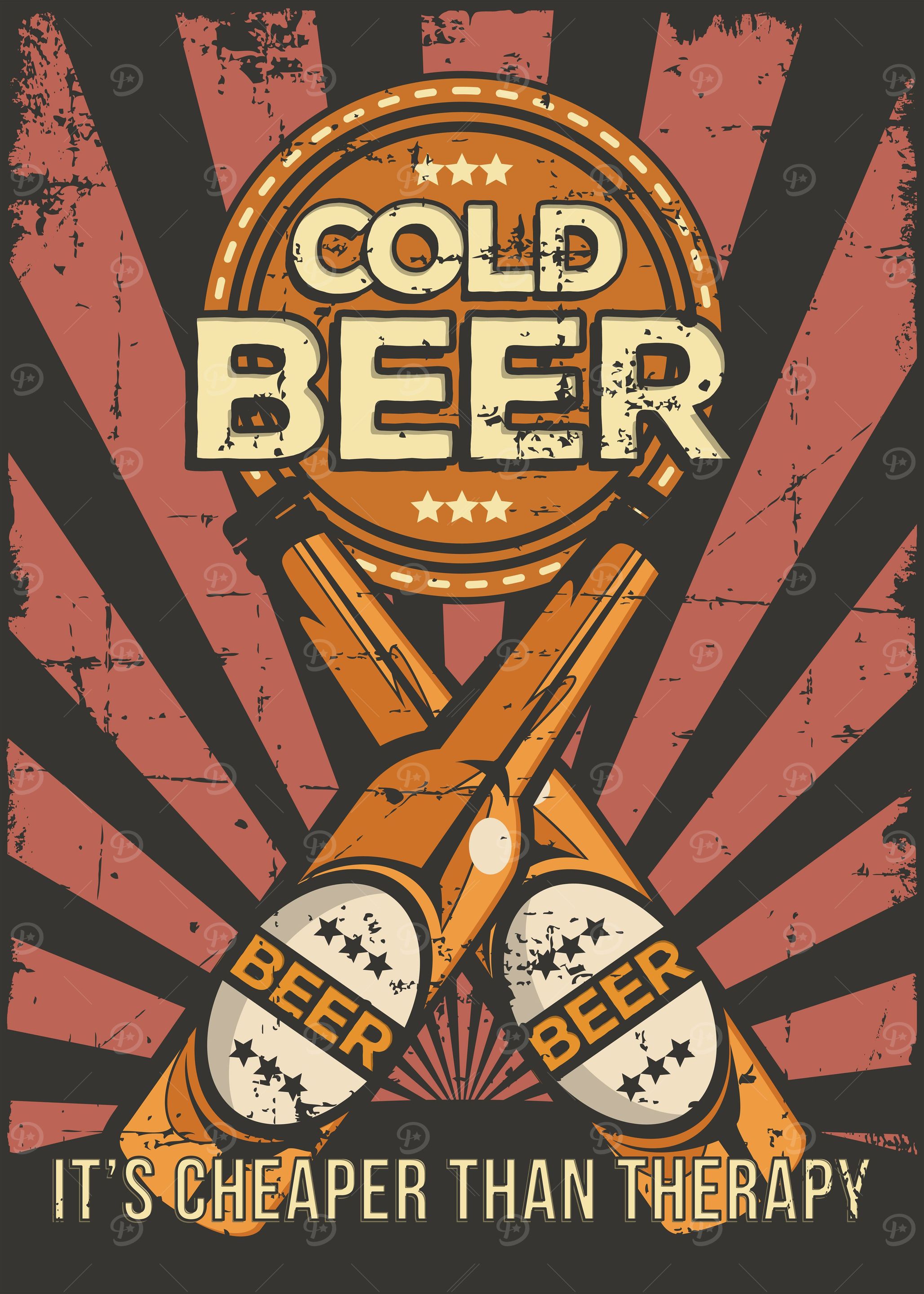 Vintage Beer Poster