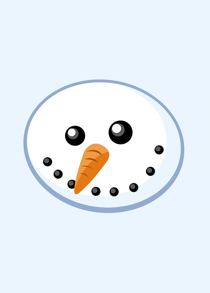 Snowman head