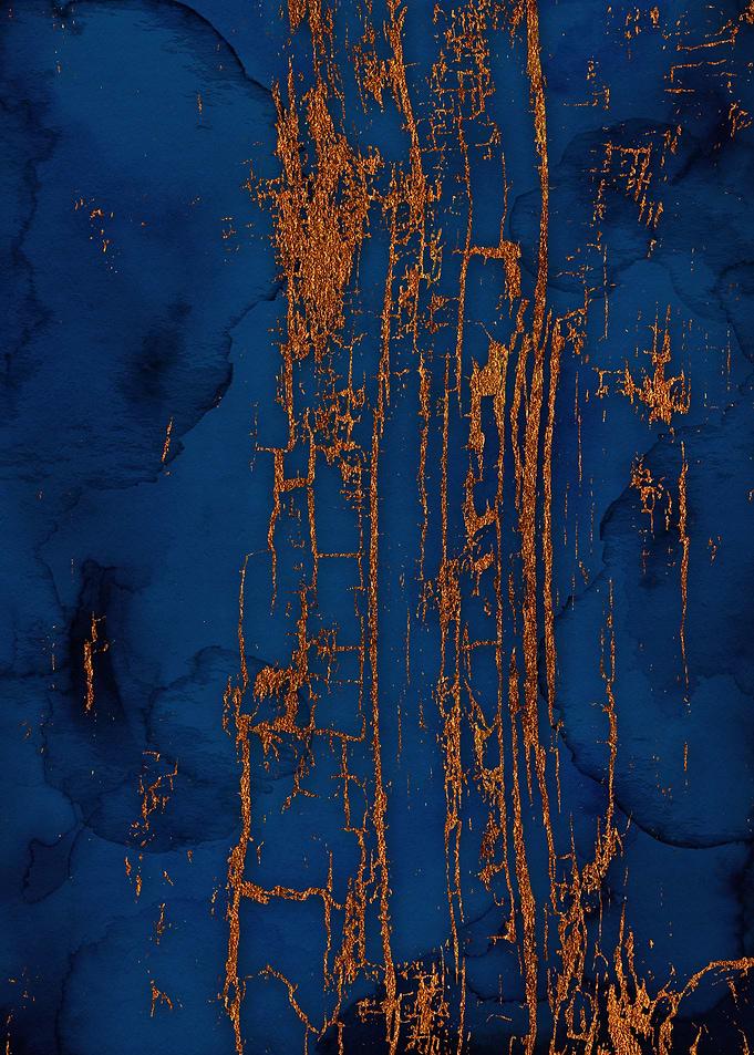 Blue Gold Texture 25