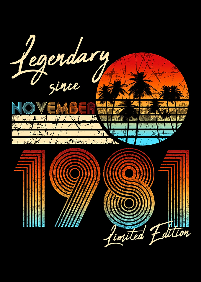 Born in November 1981