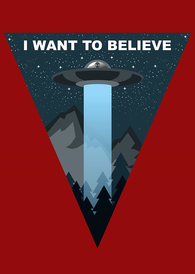 I want to believe