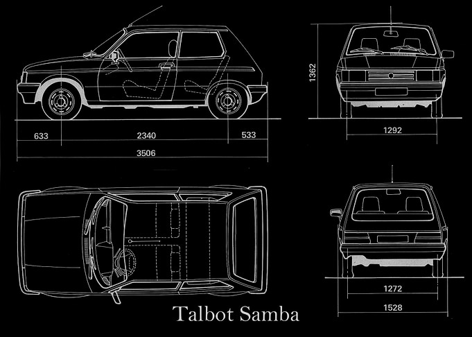 Talbot Samba 1982