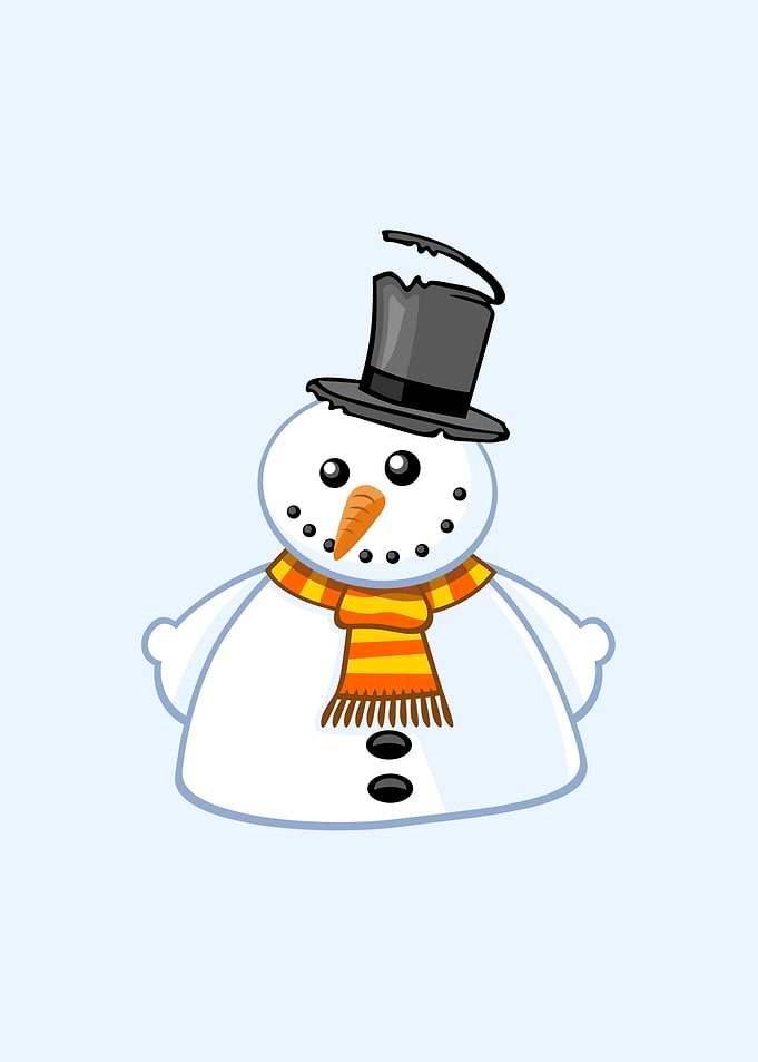 Fat snowman