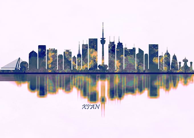 Xian Skyline