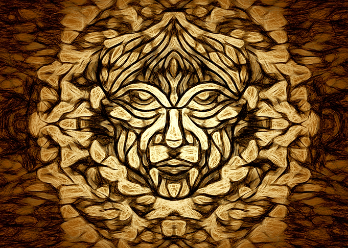 Abstract portrait