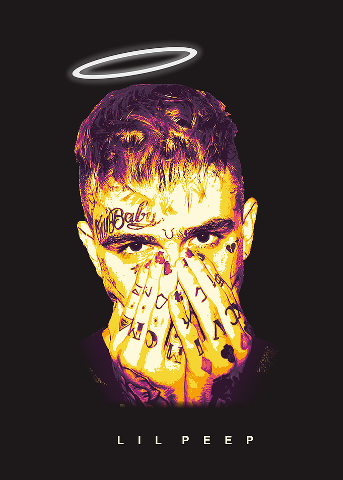 Lil Peep In Pop ARt