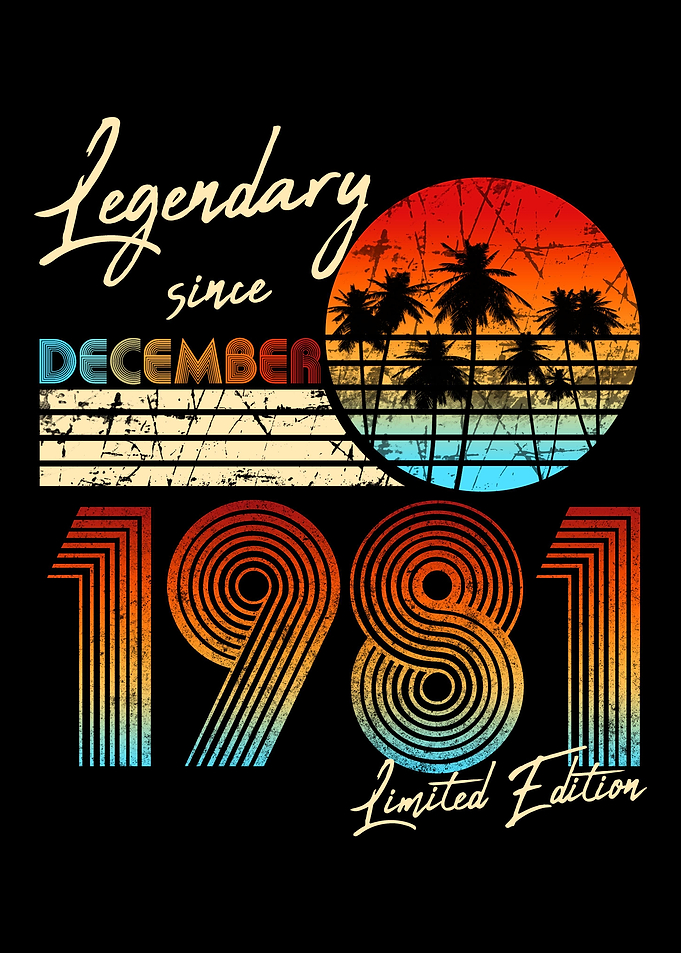 Born in December 1981