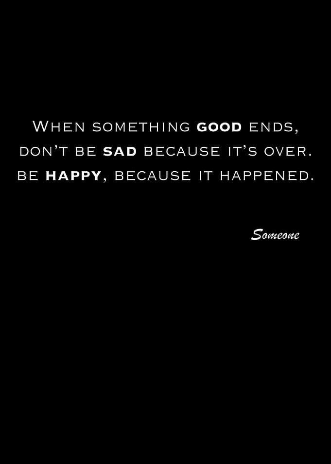Be happy quote