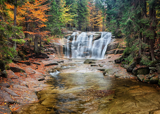 Mumlava Waterfall