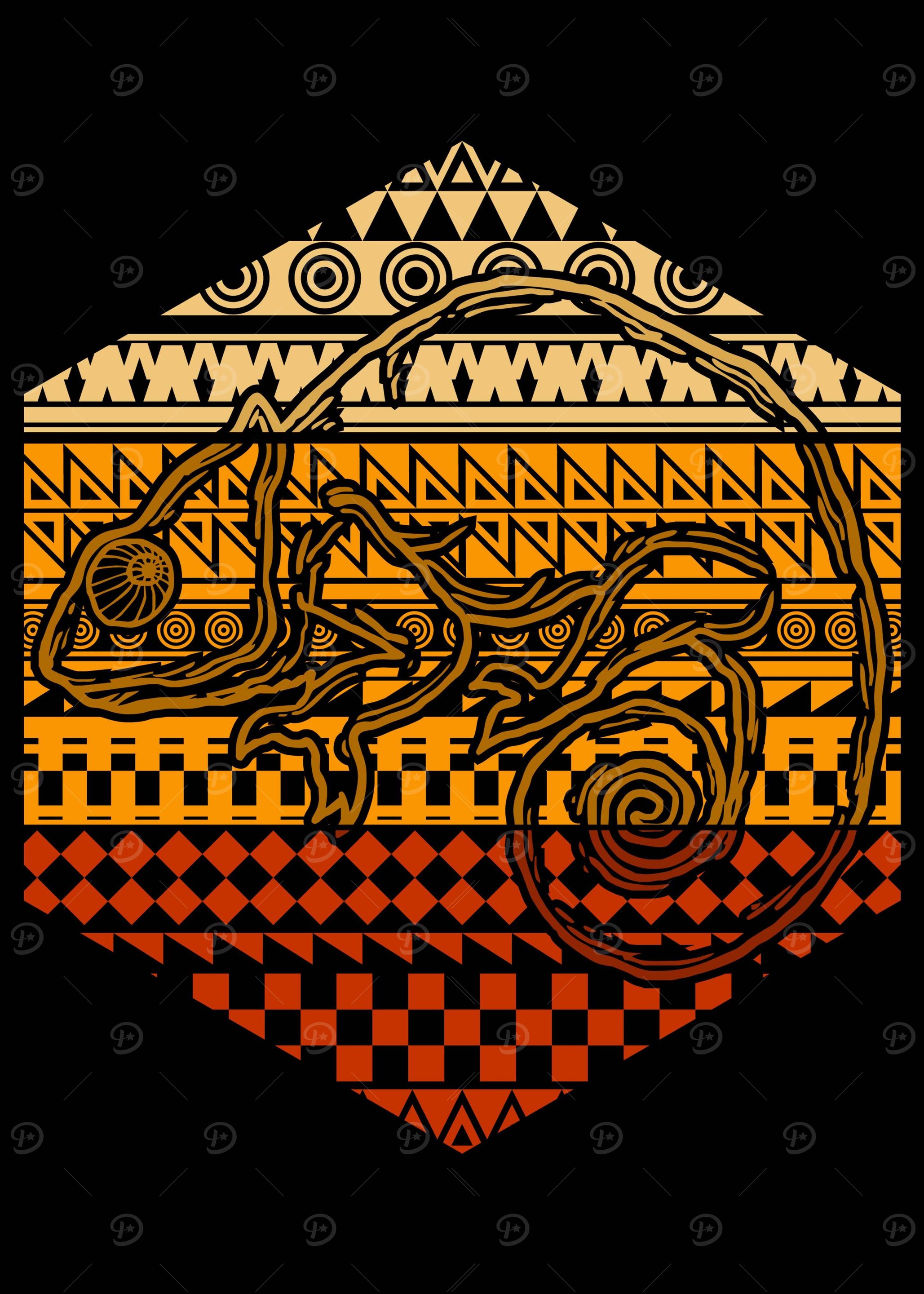 Chameleon Aztec