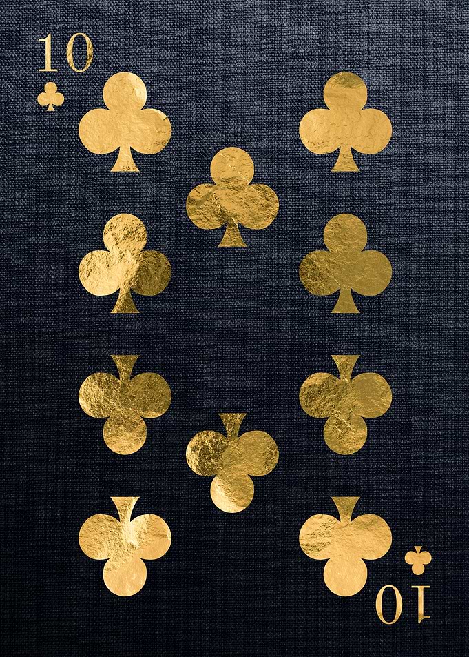 Ten Clovers Golden cards