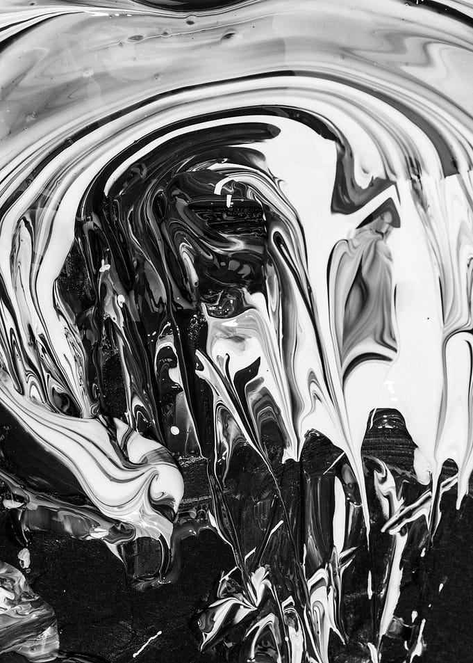 Abstract Black and White
