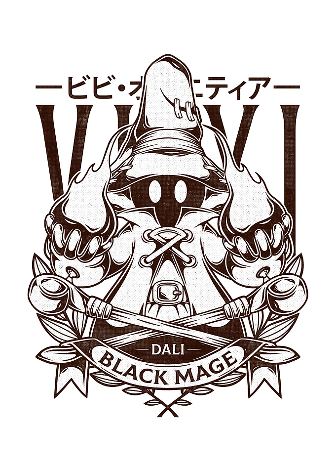 Final Fantasy IX Vivi Art