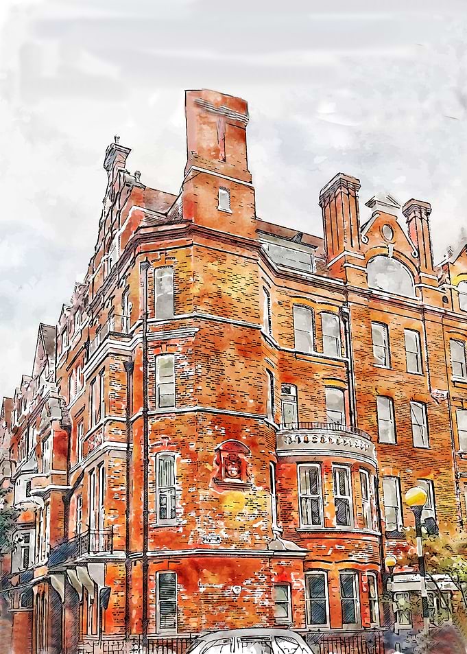 London In Watercolor