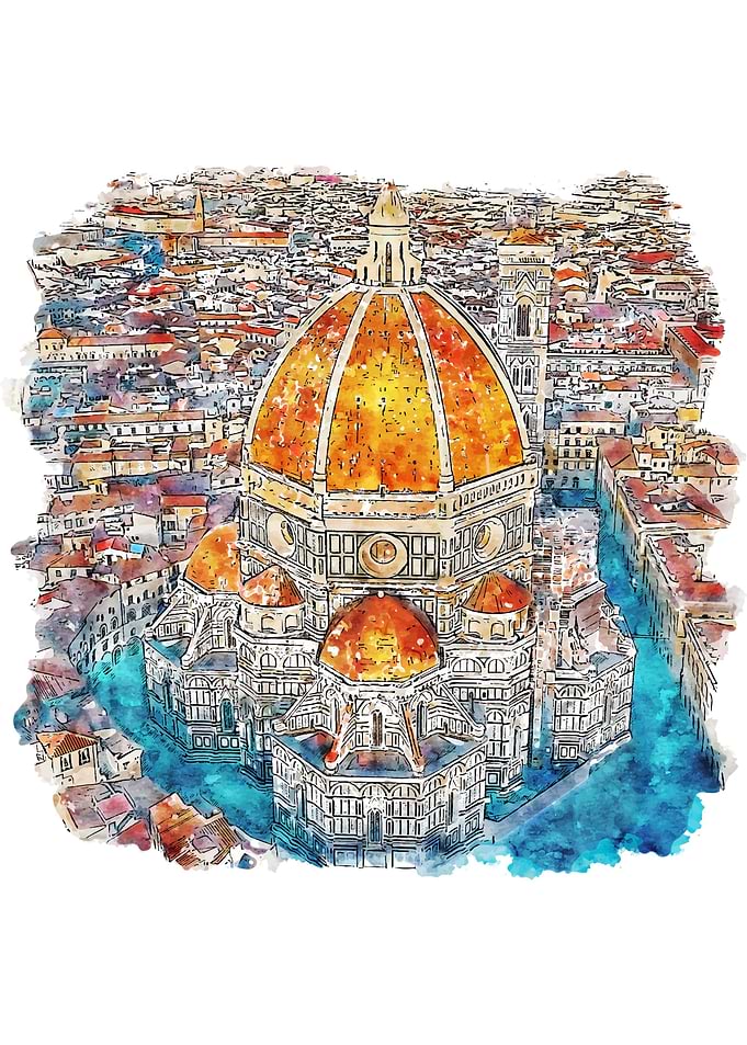 Italy In Watercolor