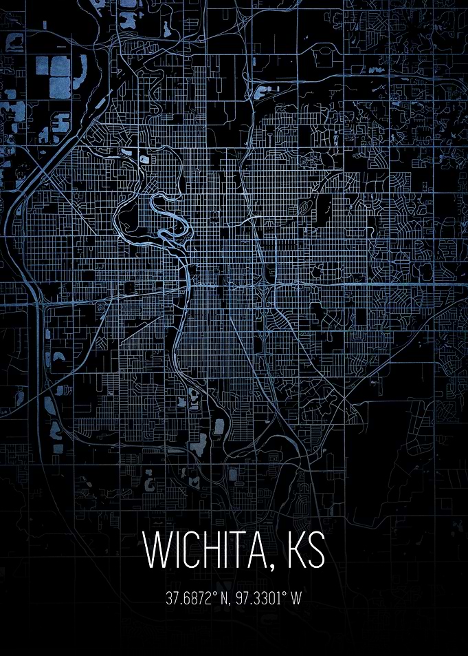 Wichita City Map